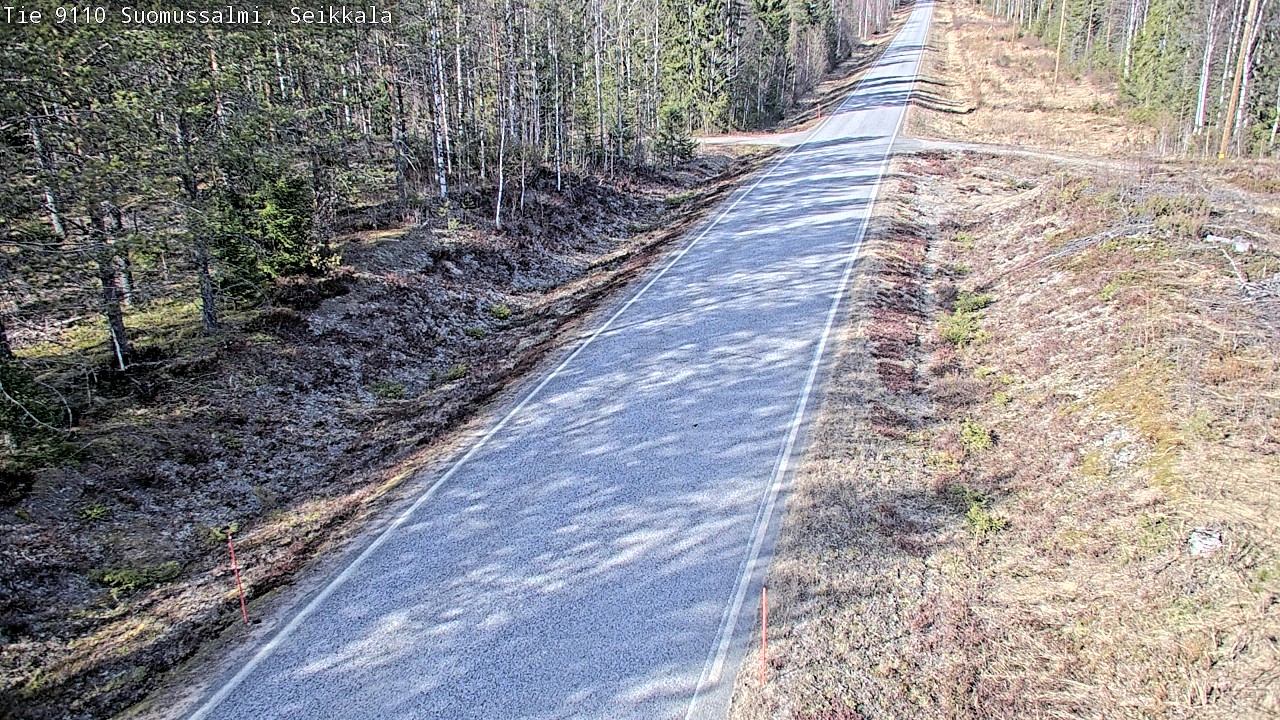Kelikamerat Kuva Tie 9110 Suomussalmi, Seikkala, Suomussalmi, Kainuu