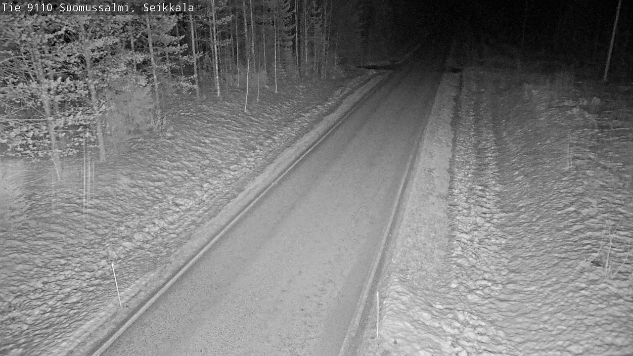 Kelikamerat Kuva Tie 9110 Suomussalmi, Seikkala, Suomussalmi, Kainuu