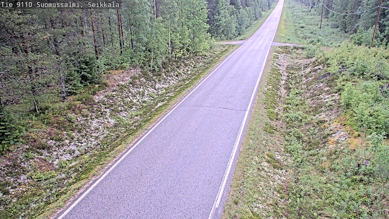 Kelikamerat Kuva Tie 9110 Suomussalmi, Seikkala, Suomussalmi, Kainuu