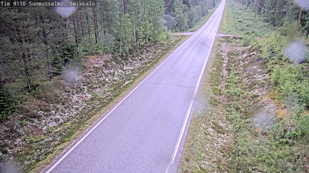 Kelikamerat Kuva Tie 9110 Suomussalmi, Seikkala, Suomussalmi, Kainuu