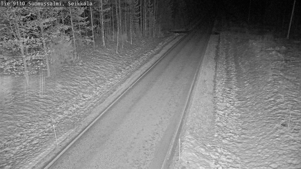Kelikamerat Kuva Tie 9110 Suomussalmi, Seikkala, Suomussalmi, Kainuu