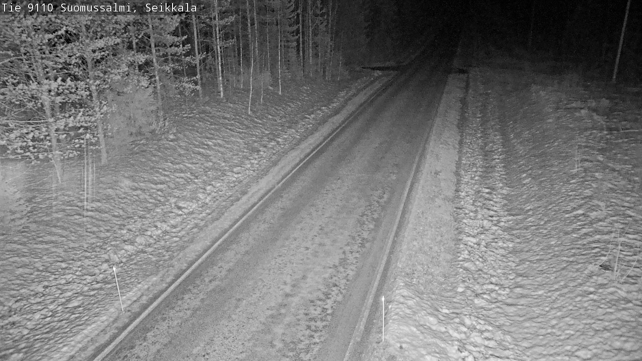 Kelikamerat Kuva Tie 9110 Suomussalmi, Seikkala, Suomussalmi, Kainuu