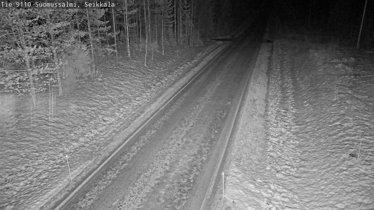 Kelikamerat Kuva Tie 9110 Suomussalmi, Seikkala, Suomussalmi, Kainuu