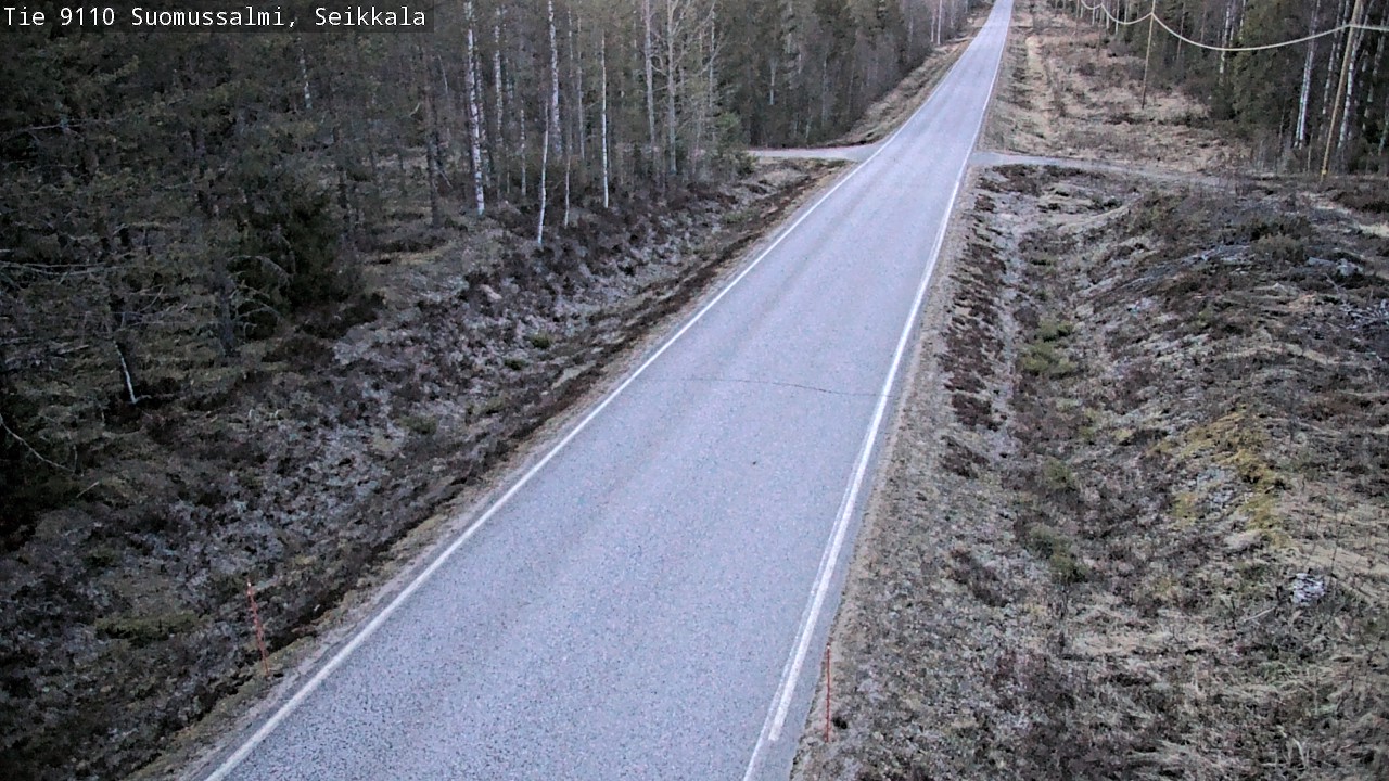 Kelikamerat Kuva Tie 9110 Suomussalmi, Seikkala, Suomussalmi, Kainuu