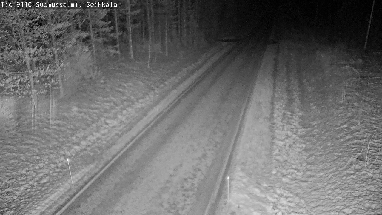 Kelikamerat Kuva Tie 9110 Suomussalmi, Seikkala, Suomussalmi, Kainuu