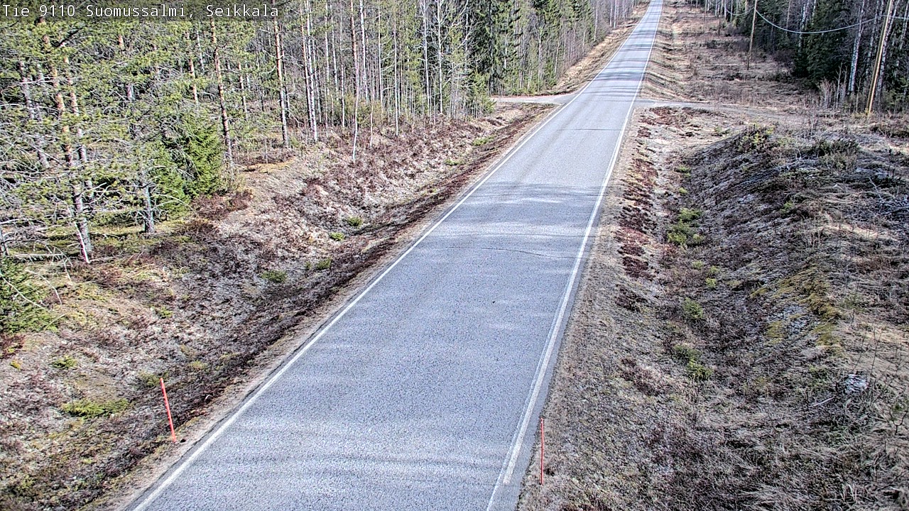 Kelikamerat Kuva Tie 9110 Suomussalmi, Seikkala, Suomussalmi, Kainuu