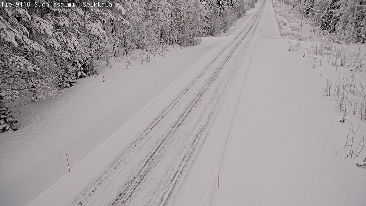 Kelikamerat Kuva Tie 9110 Suomussalmi, Seikkala, Suomussalmi, Kainuu