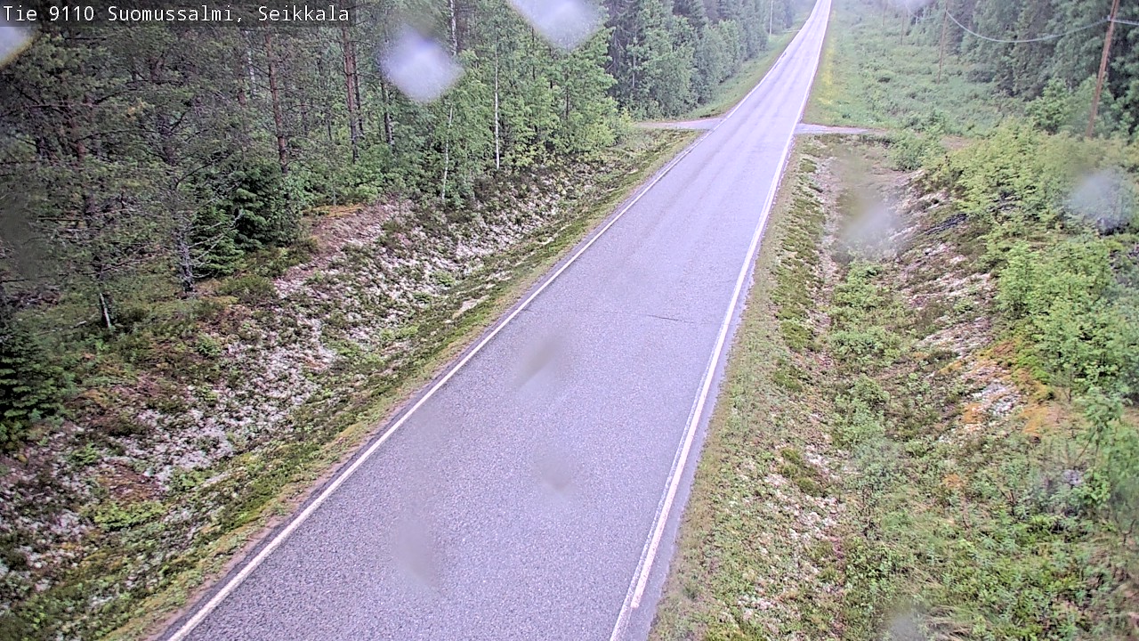 Kelikamerat Kuva Tie 9110 Suomussalmi, Seikkala, Suomussalmi, Kainuu