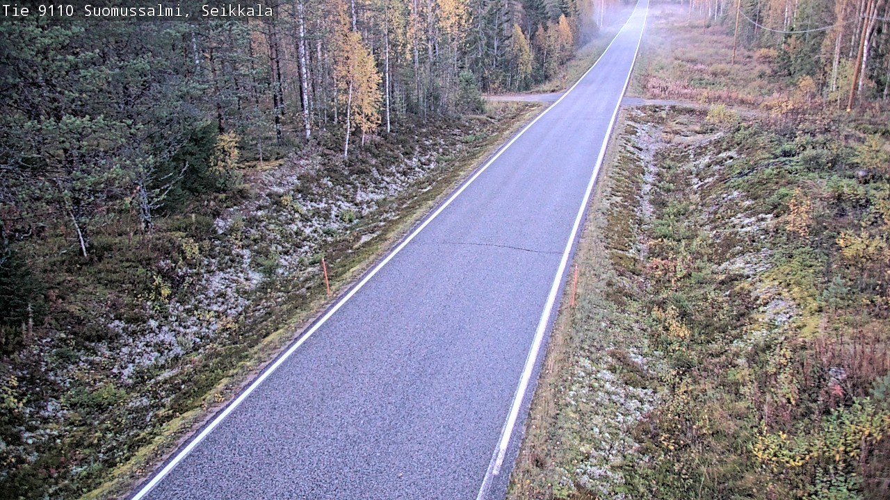 Kelikamerat Kuva Tie 9110 Suomussalmi, Seikkala, Suomussalmi, Kainuu