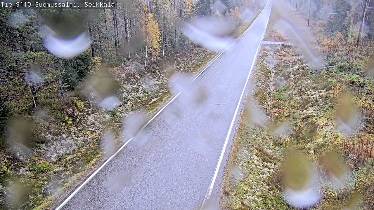 Weather Camera Image Road 9110 Suomussalmi, Seikkala, Suomussalmi, Kainuu