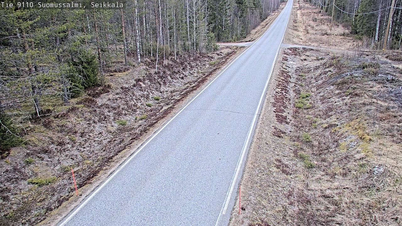 Kelikamerat Kuva Tie 9110 Suomussalmi, Seikkala, Suomussalmi, Kainuu