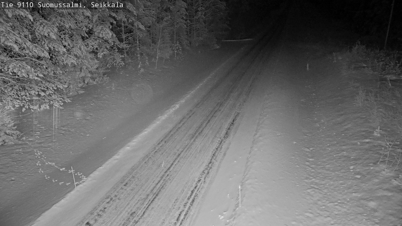 Kelikamerat Kuva Tie 9110 Suomussalmi, Seikkala, Suomussalmi, Kainuu