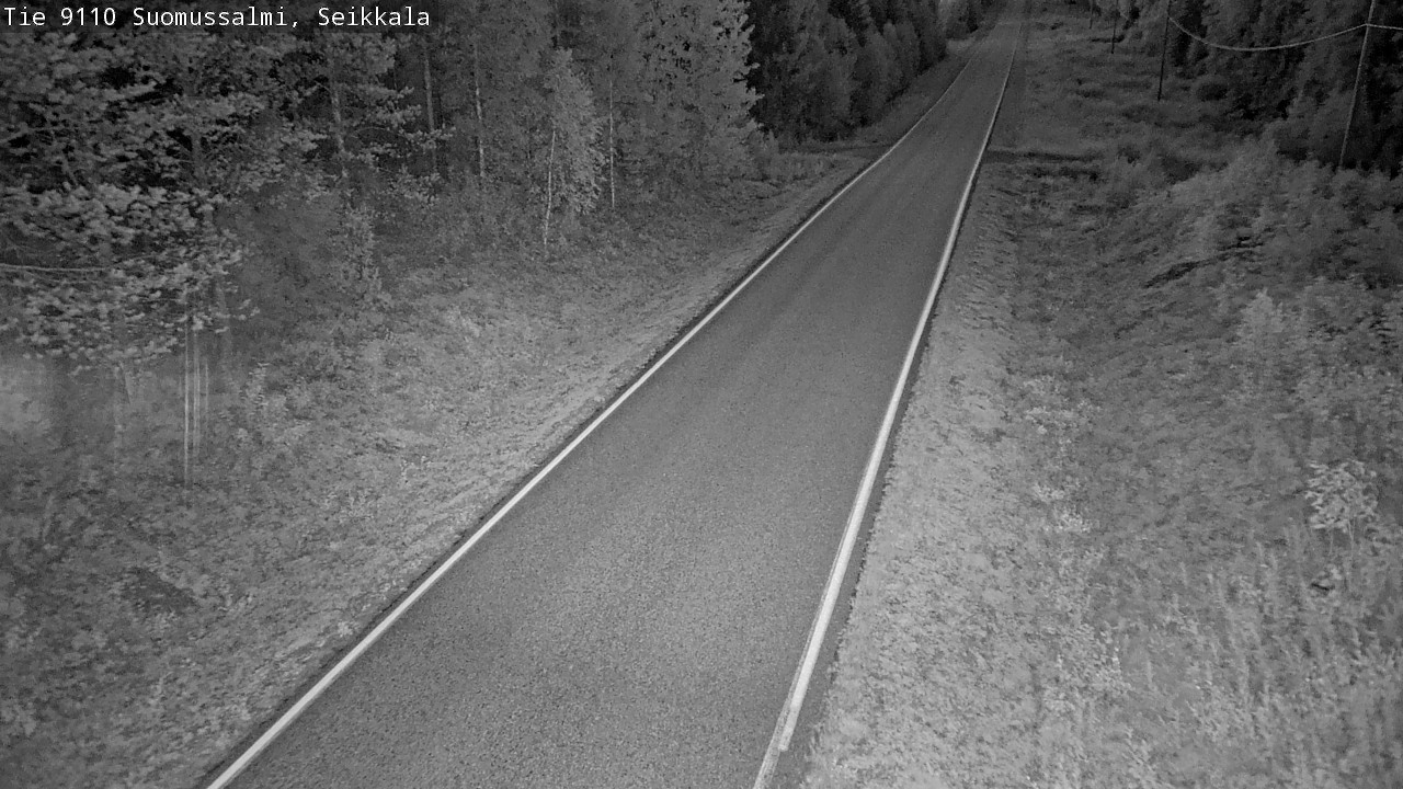 Kelikamerat Kuva Tie 9110 Suomussalmi, Seikkala, Suomussalmi, Kainuu