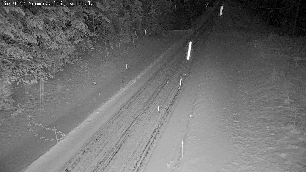 Kelikamerat Kuva Tie 9110 Suomussalmi, Seikkala, Suomussalmi, Kainuu