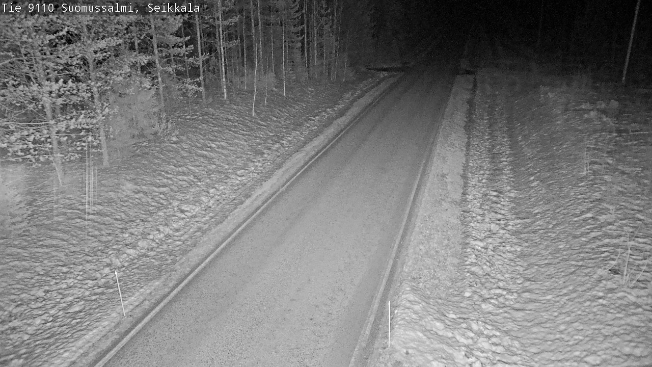 Kelikamerat Kuva Tie 9110 Suomussalmi, Seikkala, Suomussalmi, Kainuu