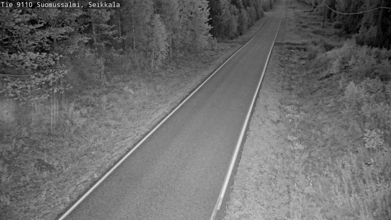 Kelikamerat Kuva Tie 9110 Suomussalmi, Seikkala, Suomussalmi, Kainuu