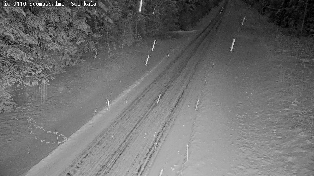 Kelikamerat Kuva Tie 9110 Suomussalmi, Seikkala, Suomussalmi, Kainuu