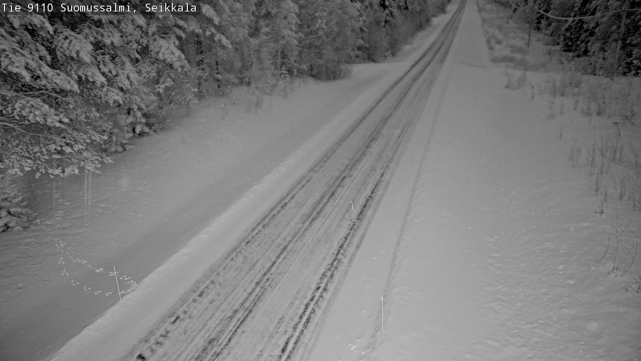 Kelikamerat Kuva Tie 9110 Suomussalmi, Seikkala, Suomussalmi, Kainuu