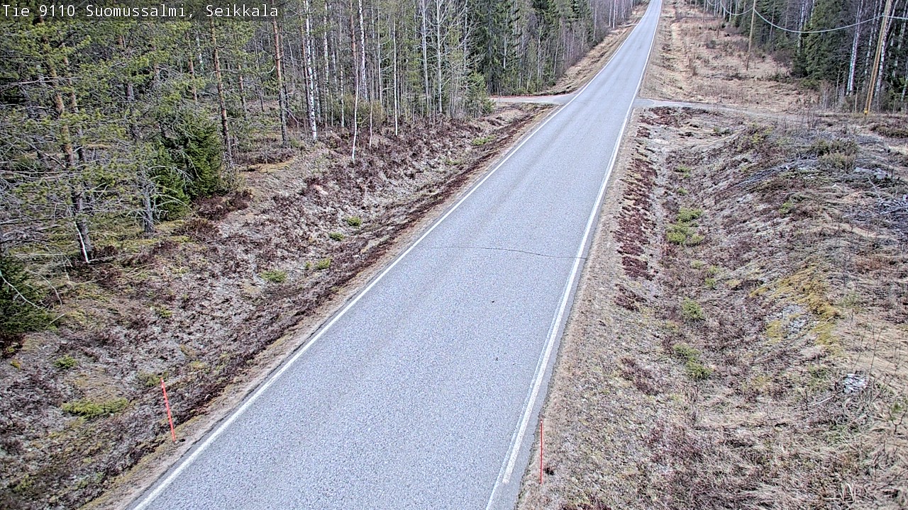 Kelikamerat Kuva Tie 9110 Suomussalmi, Seikkala, Suomussalmi, Kainuu