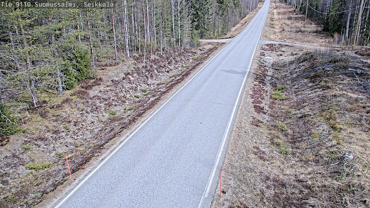 Kelikamerat Kuva Tie 9110 Suomussalmi, Seikkala, Suomussalmi, Kainuu