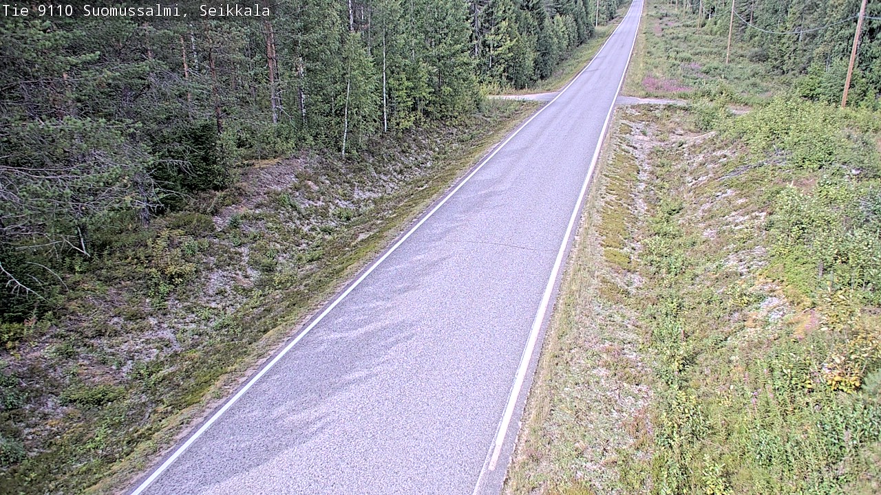 Kelikamerat Kuva Tie 9110 Suomussalmi, Seikkala, Suomussalmi, Kainuu