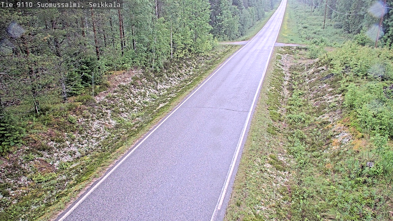Kelikamerat Kuva Tie 9110 Suomussalmi, Seikkala, Suomussalmi, Kainuu