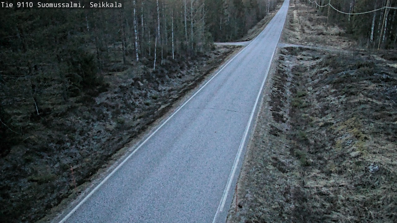 Kelikamerat Kuva Tie 9110 Suomussalmi, Seikkala, Suomussalmi, Kainuu
