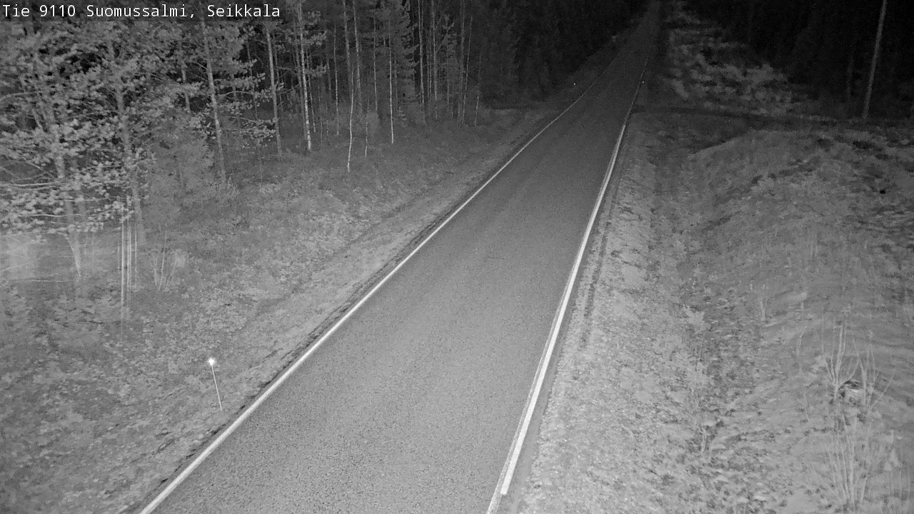 Weather Camera Image Road 9110 Suomussalmi, Seikkala, Suomussalmi, Kainuu