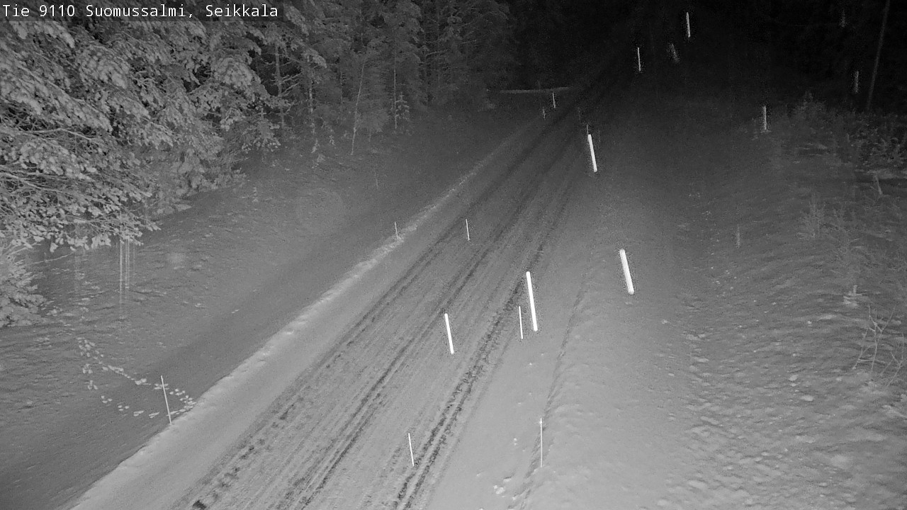 Kelikamerat Kuva Tie 9110 Suomussalmi, Seikkala, Suomussalmi, Kainuu