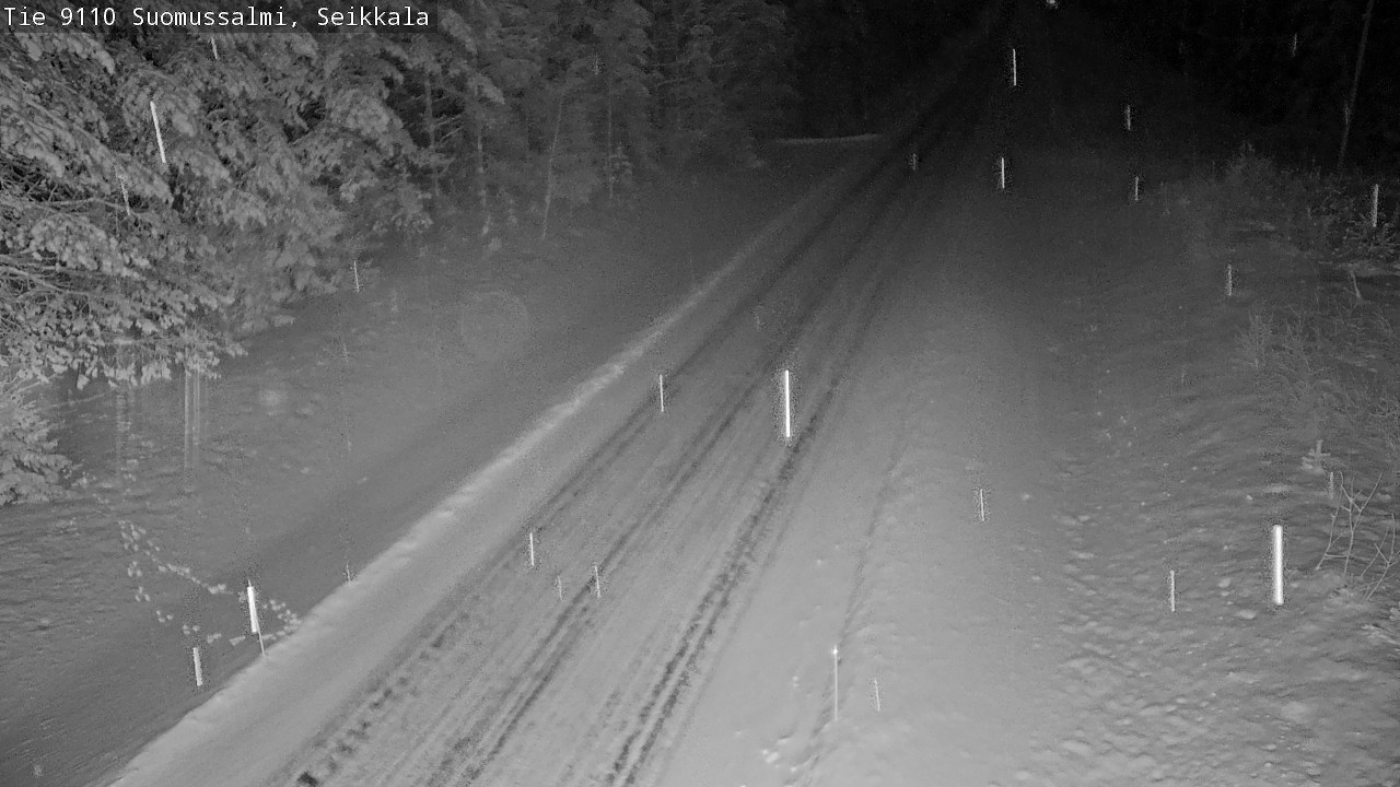 Kelikamerat Kuva Tie 9110 Suomussalmi, Seikkala, Suomussalmi, Kainuu