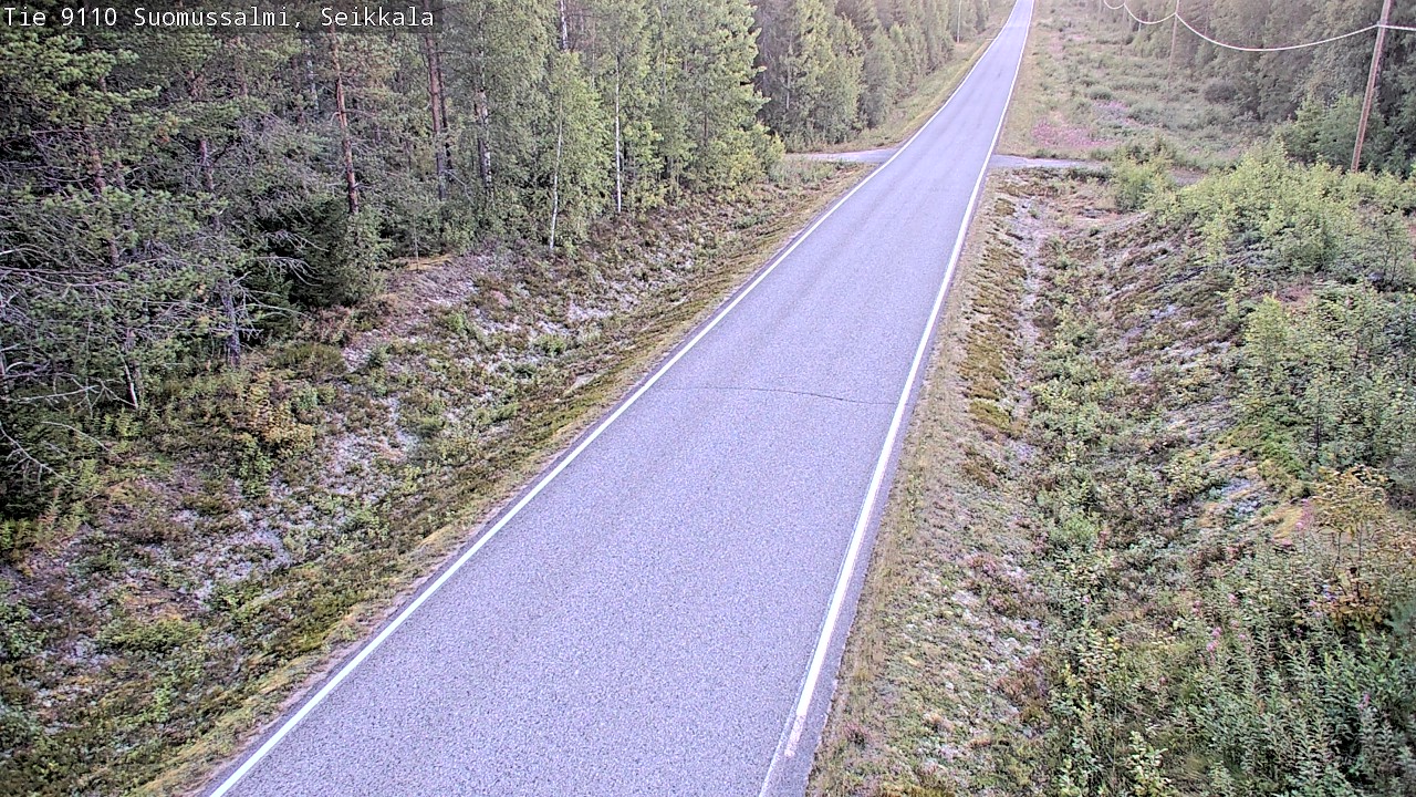 Kelikamerat Kuva Tie 9110 Suomussalmi, Seikkala, Suomussalmi, Kainuu