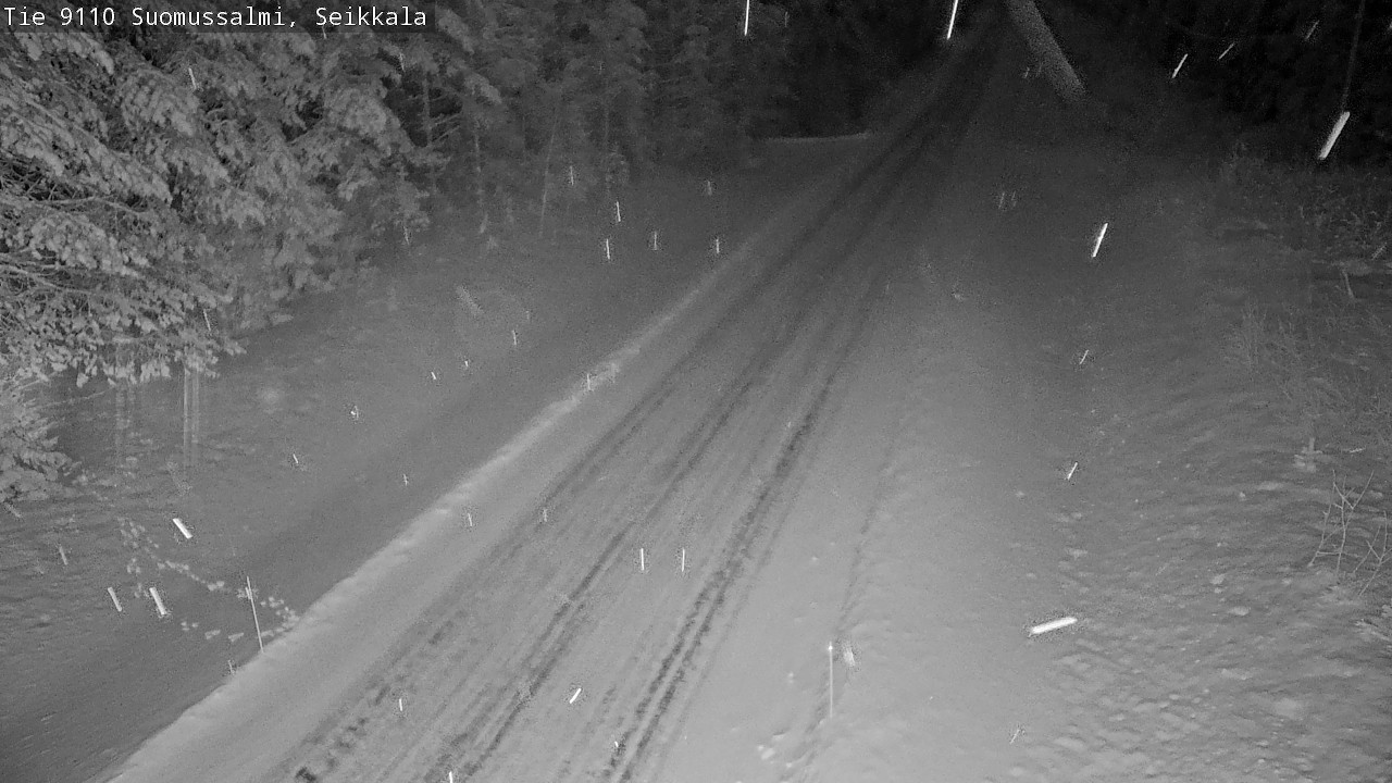 Kelikamerat Kuva Tie 9110 Suomussalmi, Seikkala, Suomussalmi, Kainuu