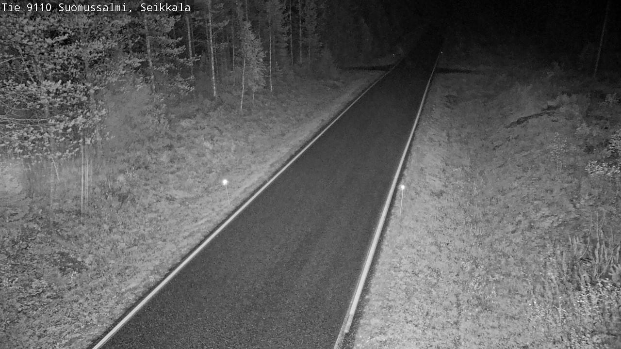 Kelikamerat Kuva Tie 9110 Suomussalmi, Seikkala, Suomussalmi, Kainuu