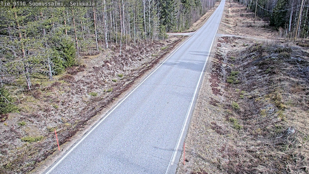 Kelikamerat Kuva Tie 9110 Suomussalmi, Seikkala, Suomussalmi, Kainuu