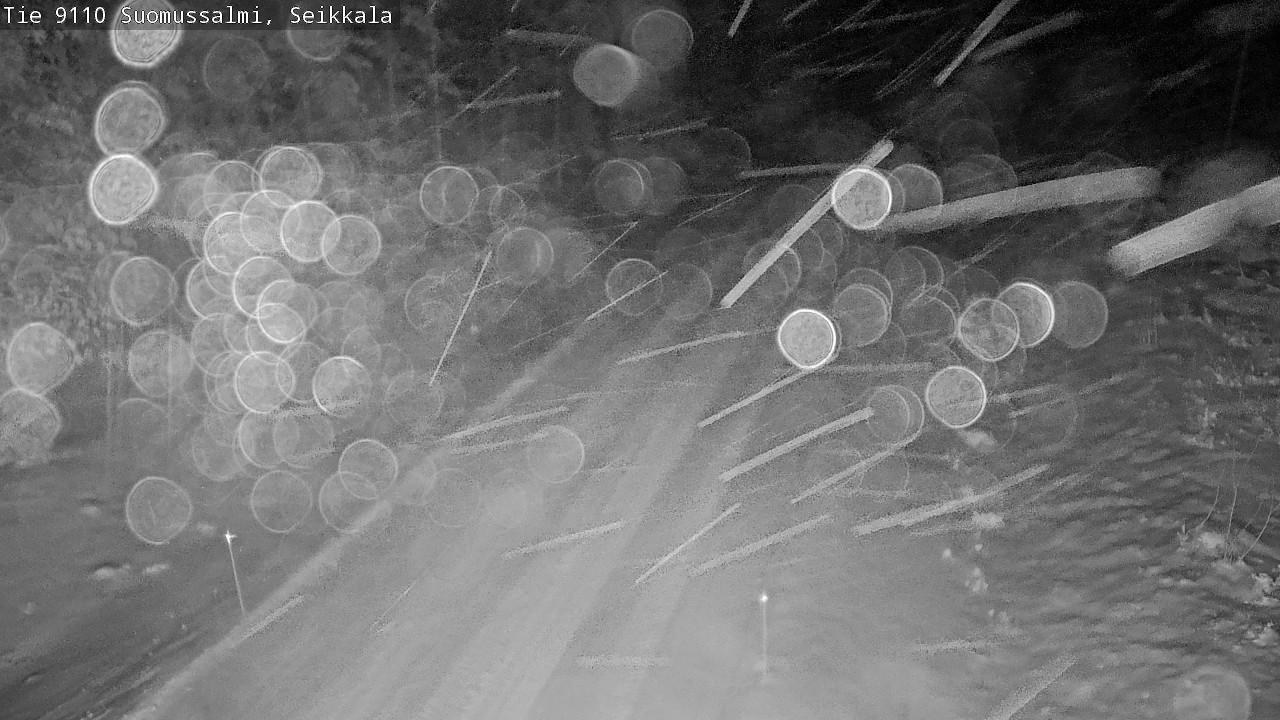 Weather Camera Image Road 9110 Suomussalmi, Seikkala, Suomussalmi, Kainuu