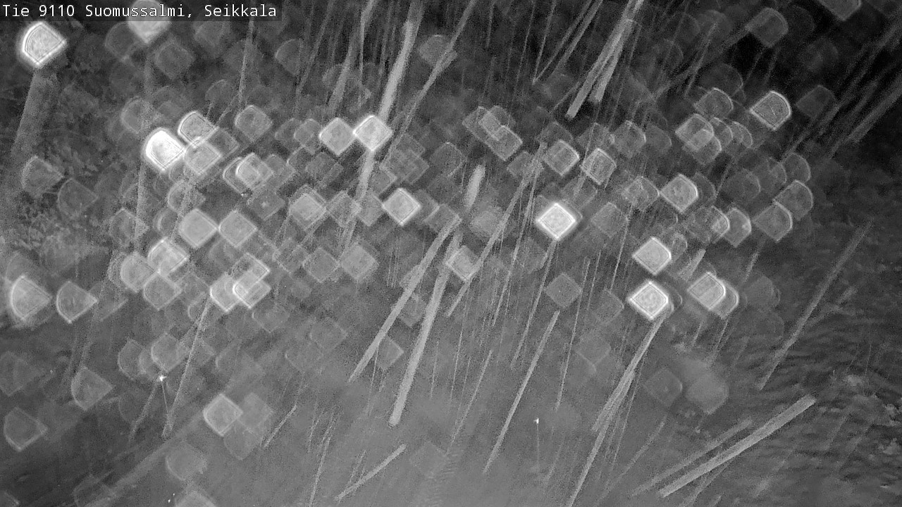 Weather Camera Image Road 9110 Suomussalmi, Seikkala, Suomussalmi, Kainuu