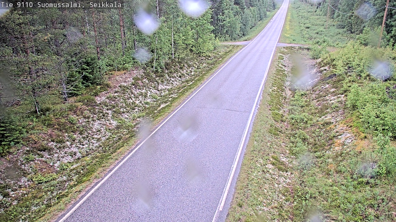Kelikamerat Kuva Tie 9110 Suomussalmi, Seikkala, Suomussalmi, Kainuu