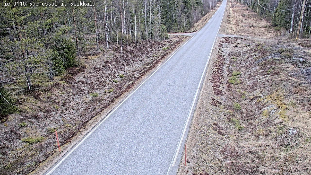 Kelikamerat Kuva Tie 9110 Suomussalmi, Seikkala, Suomussalmi, Kainuu