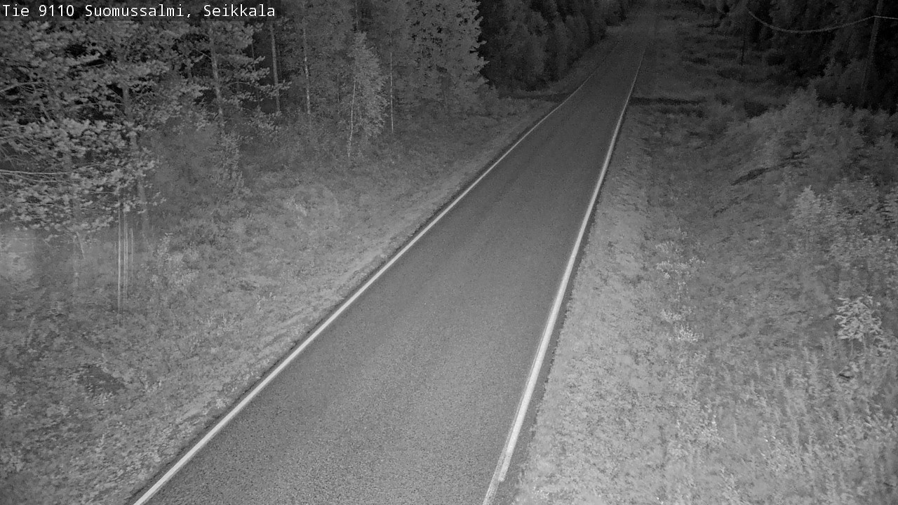 Kelikamerat Kuva Tie 9110 Suomussalmi, Seikkala, Suomussalmi, Kainuu