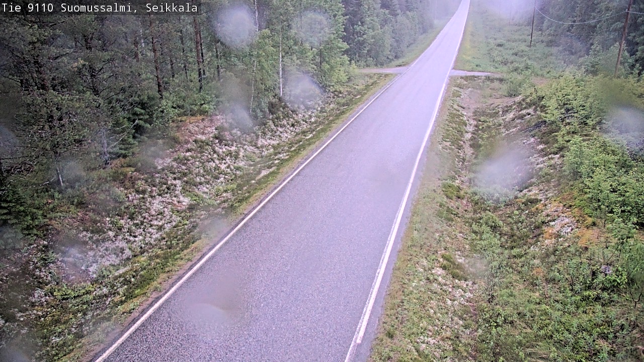 Kelikamerat Kuva Tie 9110 Suomussalmi, Seikkala, Suomussalmi, Kainuu