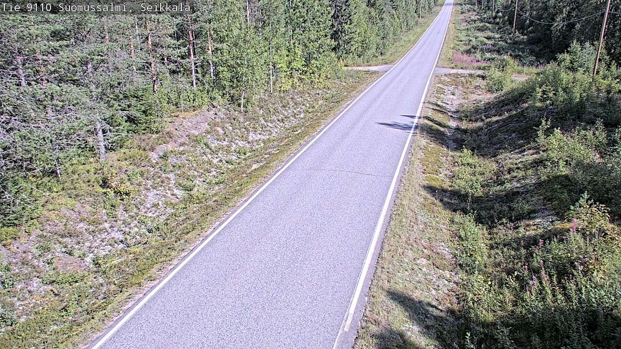 Kelikamerat Kuva Tie 9110 Suomussalmi, Seikkala, Suomussalmi, Kainuu