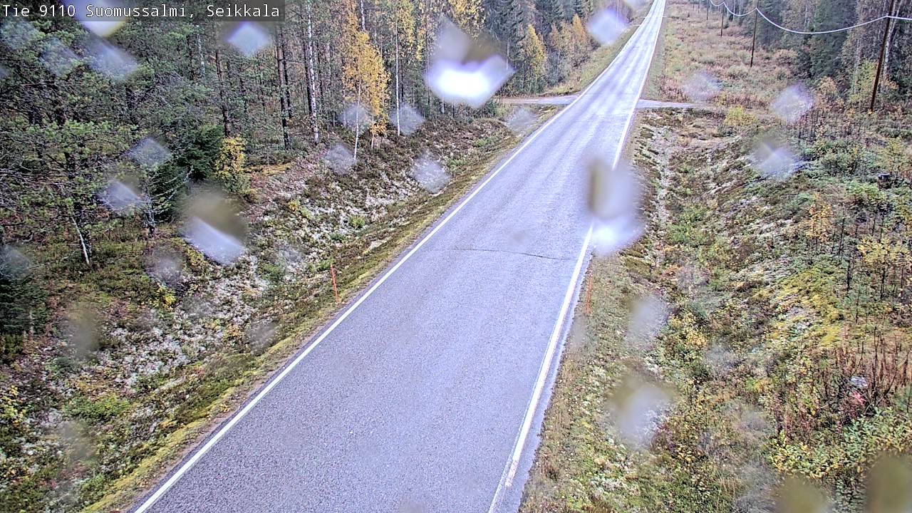 Kelikamerat Kuva Tie 9110 Suomussalmi, Seikkala, Suomussalmi, Kainuu