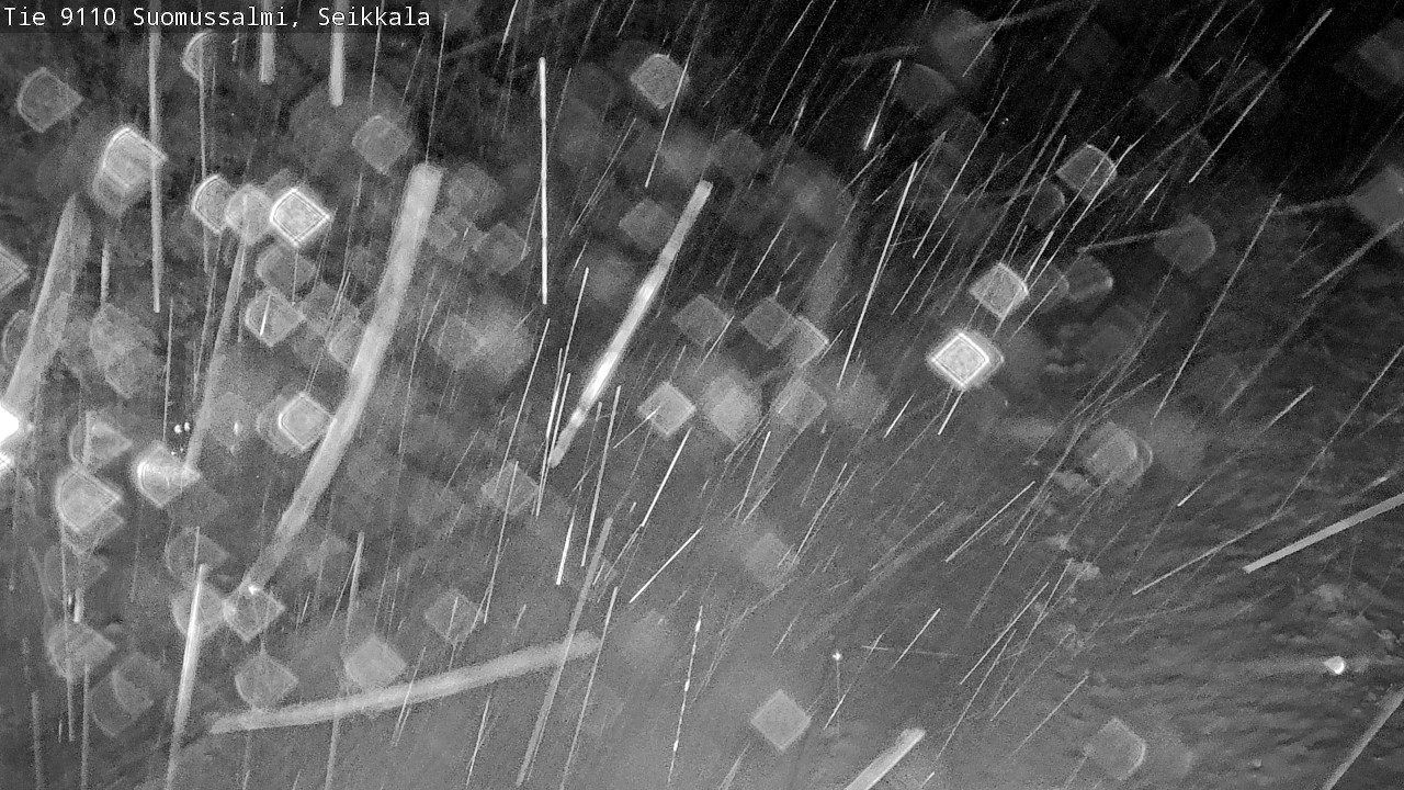 Weather Camera Image Road 9110 Suomussalmi, Seikkala, Suomussalmi, Kainuu