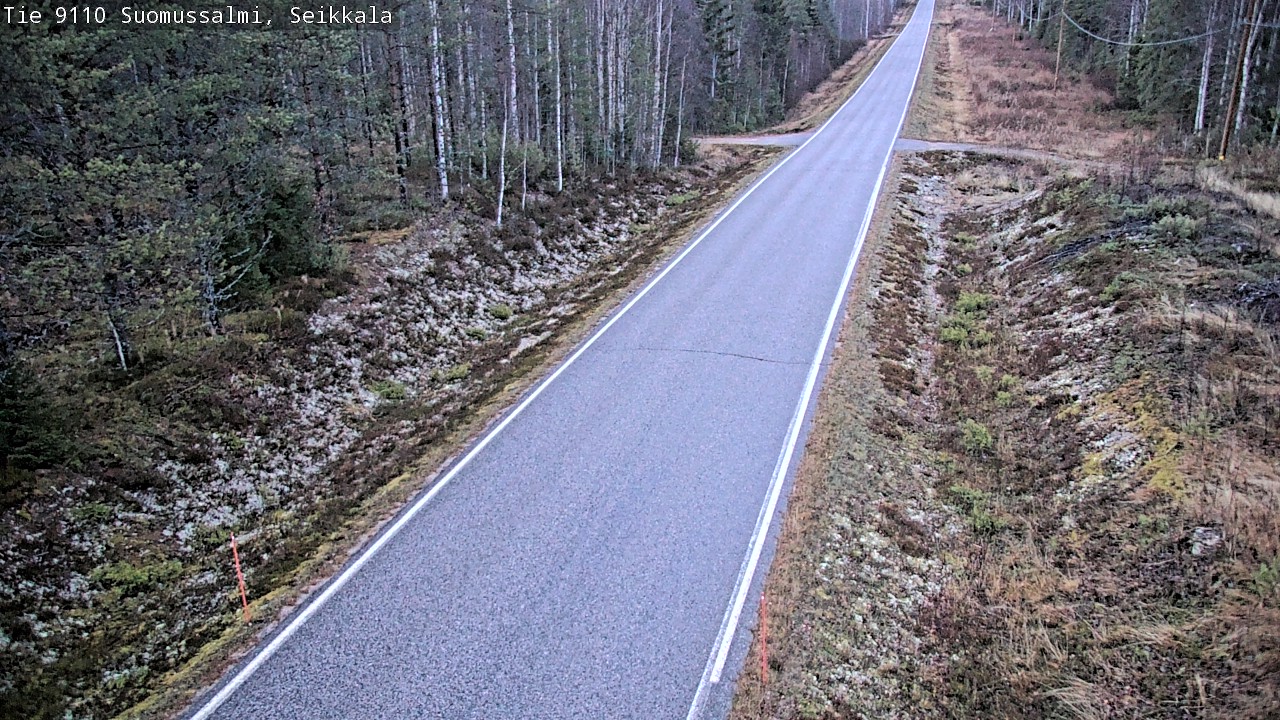 Kelikamerat Kuva Tie 9110 Suomussalmi, Seikkala, Suomussalmi, Kainuu