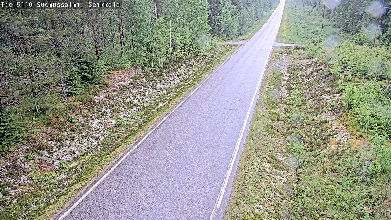 Kelikamerat Kuva Tie 9110 Suomussalmi, Seikkala, Suomussalmi, Kainuu