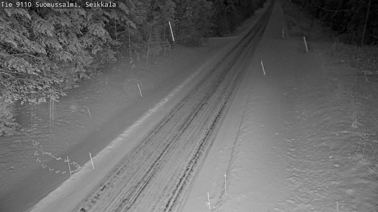 Kelikamerat Kuva Tie 9110 Suomussalmi, Seikkala, Suomussalmi, Kainuu