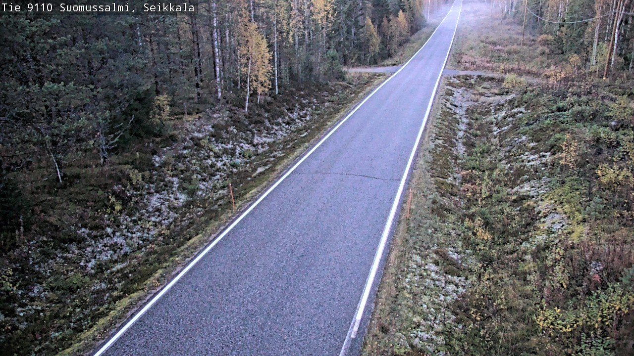 Kelikamerat Kuva Tie 9110 Suomussalmi, Seikkala, Suomussalmi, Kainuu