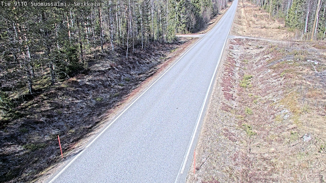 Kelikamerat Kuva Tie 9110 Suomussalmi, Seikkala, Suomussalmi, Kainuu