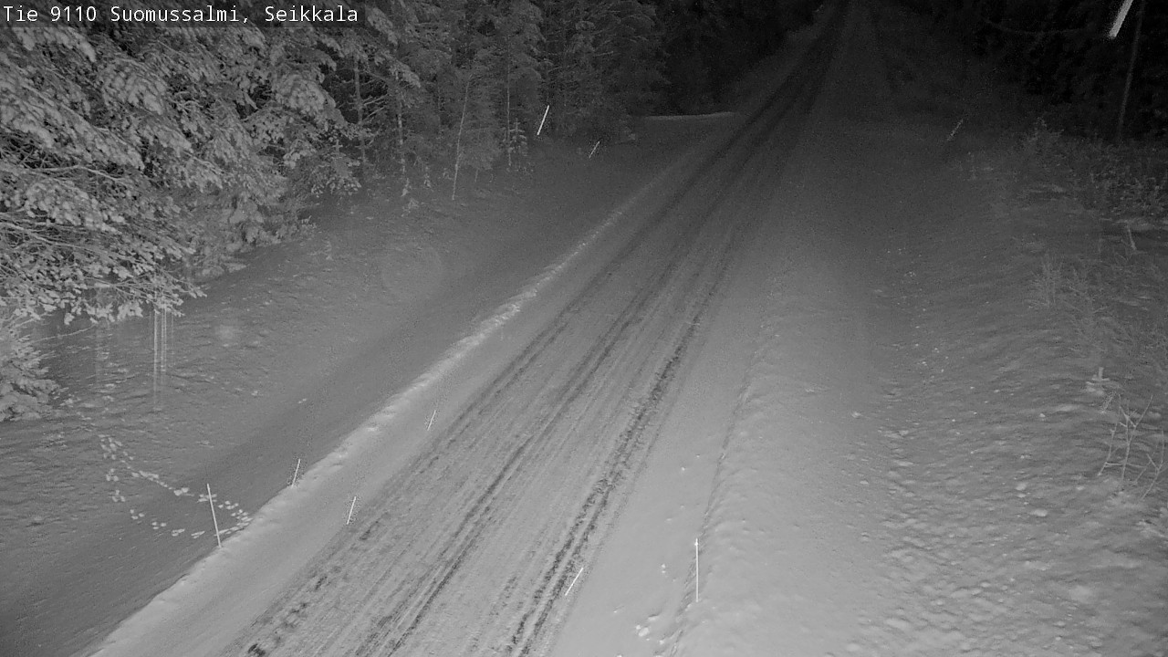 Kelikamerat Kuva Tie 9110 Suomussalmi, Seikkala, Suomussalmi, Kainuu