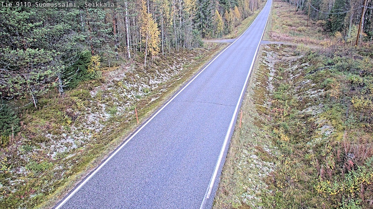 Kelikamerat Kuva Tie 9110 Suomussalmi, Seikkala, Suomussalmi, Kainuu